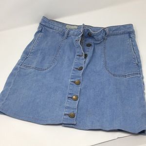 Kut Cindy skirt size 8 blue jean mini